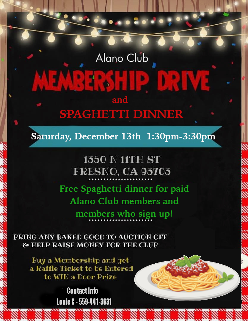 Alano Club Membership Drive